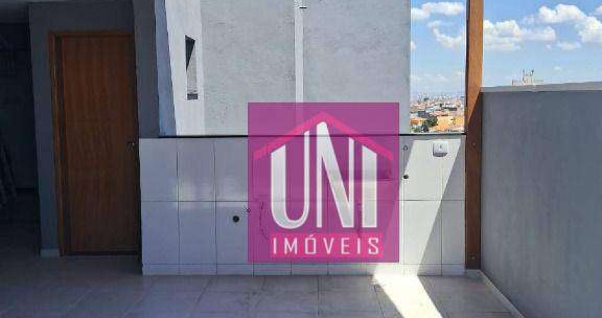 Cobertura com 2 dormitórios à venda, 100 m² por R$ 498.000,00 - Parque Oratório - Santo André/SP