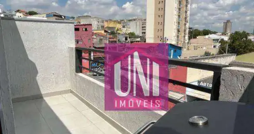 Apartamento Duplex com 2 dormitórios à venda, 50 m² por R$ 345.000,00 - Vila Francisco Matarazzo - Santo André/SP