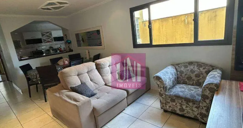 Apartamento com 3 dormitórios à venda, 107 m² por R$ 490.000 - Vila Camilópolis - Santo André/SP