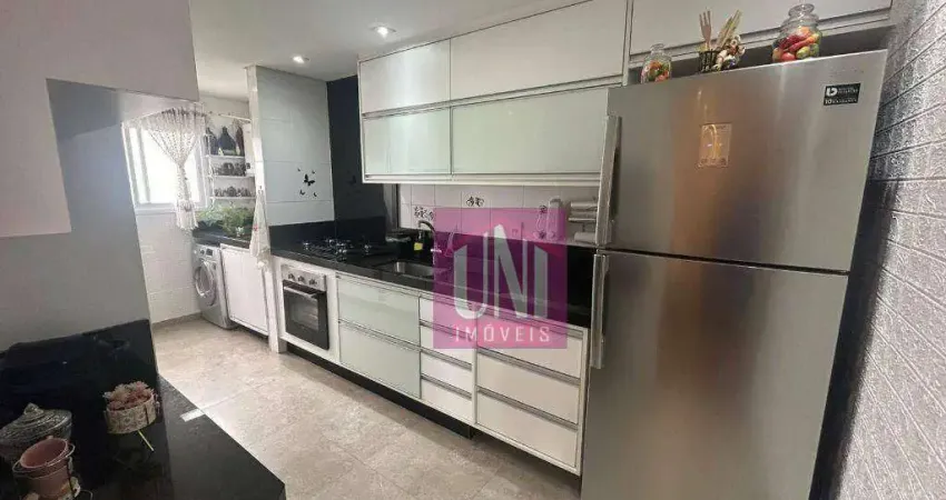 Apartamento com 2 dormitórios à venda, 76 m² por R$ 515.000 - Jardim Santo Antônio - Santo André/SP