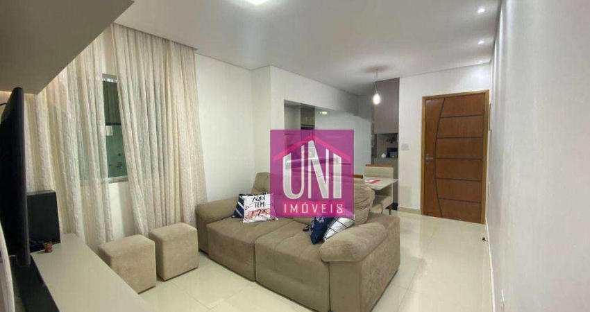 Apartamento com 3 dormitórios à venda, 84 m² por R$ 540.000,00 - Utinga - Santo André/SP