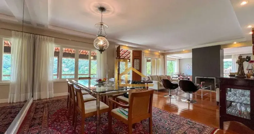 Casa de alto padrão com 5 quartos no green valley em albuquerque - teresópolis-rj