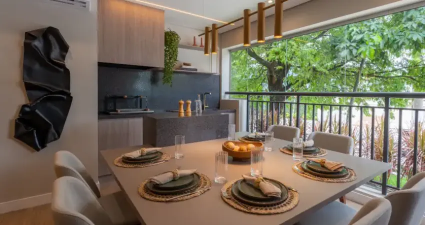 Condomínio clube no coração do patriarca apartamento 3 suítes e varanda com churrasqueira