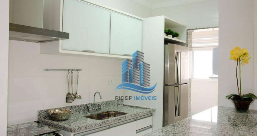 Apartamento com 2 dormitórios à venda, 60 m² por R$ 626.000,00 - Campestre - Santo André/SP