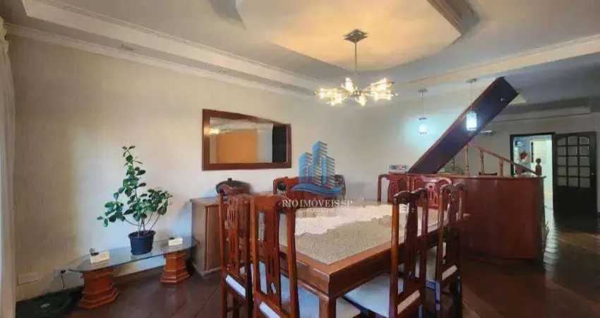 Sobrado com 4 dormitórios, 360 m² - venda por R$ 1.600.000,00 ou aluguel por R$ 12.140,00/mês - Campestre - Santo André/SP