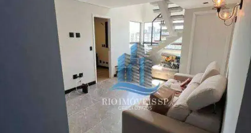 Cobertura com 2 dormitórios à venda, 98 m² por R$ 990.000,00 - Campestre - Santo André/SP