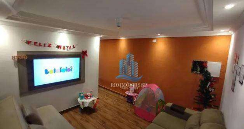 Apartamento com 2 dormitórios à venda, 57 m² por R$ 425.000,00 - Osvaldo Cruz - São Caetano do Sul/SP