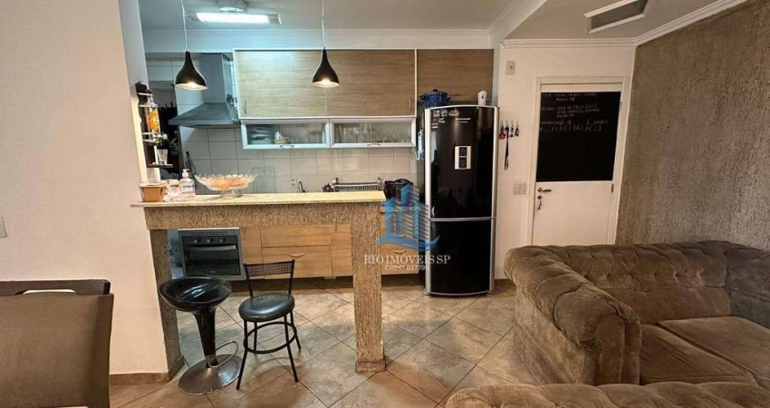 Apartamento com 3 dormitórios à venda, 78 m² por R$ 745.000,00 - Mauá - São Caetano do Sul/SP
