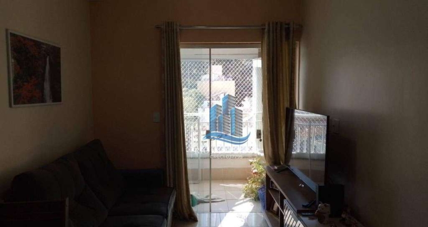 Apartamento com 1 dormitório à venda, 39 m² por R$ 375.000,00 - Nova Gerti - São Caetano do Sul/SP