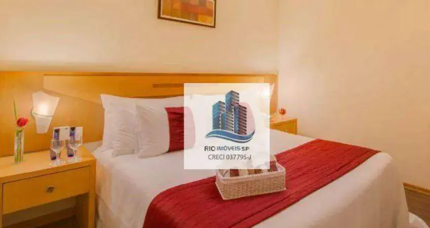 Flat com 1 dormitório à venda, 43 m² por R$ 275.000,00 - Centro - Santo André/SP