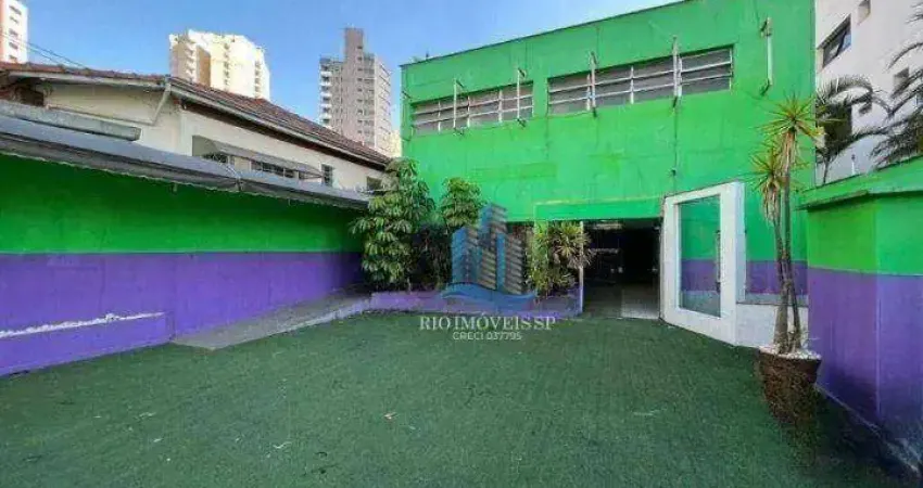 Salão, 672 m² - venda por R$ 5.500.000,00 ou aluguel por R$ 26.600,00/mês - Vila Bastos - Santo André/SP