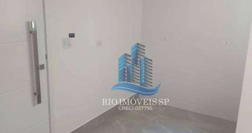 Cobertura com 2 dormitórios à venda, 98 m² por R$ 470.000 - Campestre - Santo André/SP