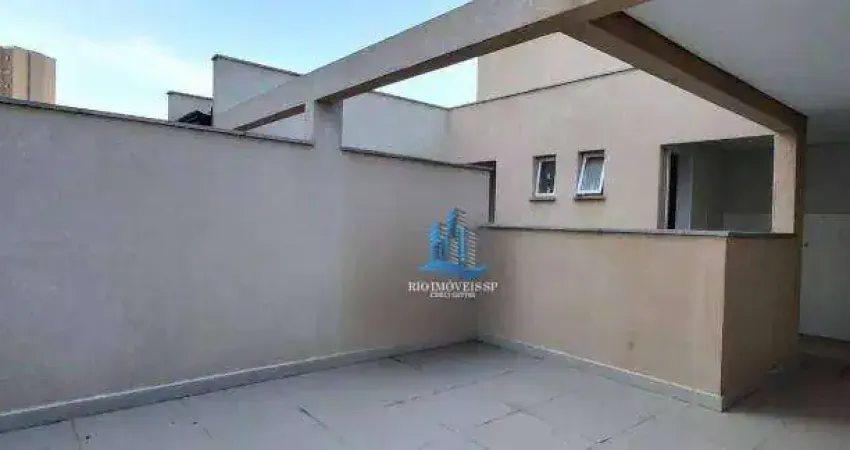 Cobertura com 2 dormitórios à venda, 84 m² por R$ 550.000,00 - Campestre - Santo André/SP
