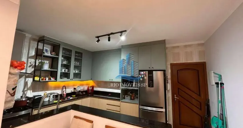 Cobertura com 3 dormitórios à venda, 140 m² por R$ 510.000 - Vila Valparaíso - Santo André/SP