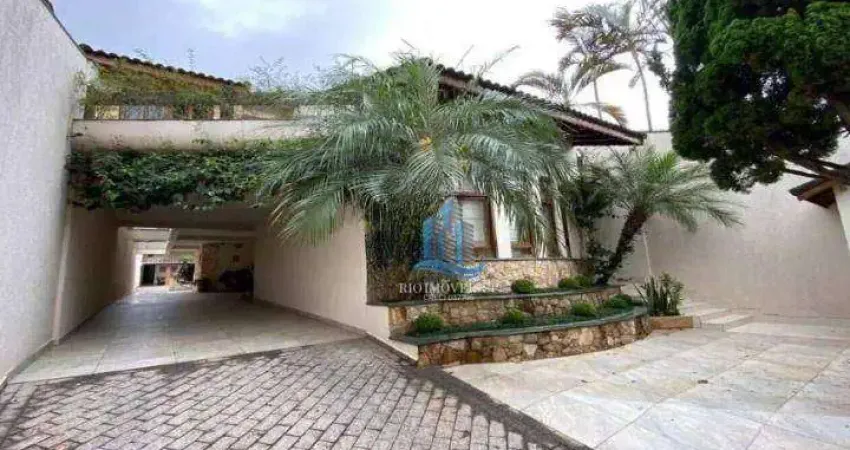 Sobrado com 4 dormitórios, 495 m² - venda por R$ 3.000.000,00 ou aluguel por R$ 22.517,02/mês - Jardim - Santo André/SP