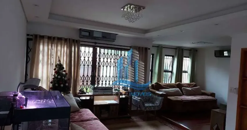Sobrado com 3 dormitórios, 255 m² - venda por R$ 1.850.000,00 ou aluguel por R$ 13.260,00/mês - Campestre - Santo André/SP