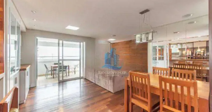 Apartamento com 2 dormitórios  3º dormitório reversível à venda, 93 m² por R$ 1.290.000 - Barcelona - São Caetano do Sul/SP
