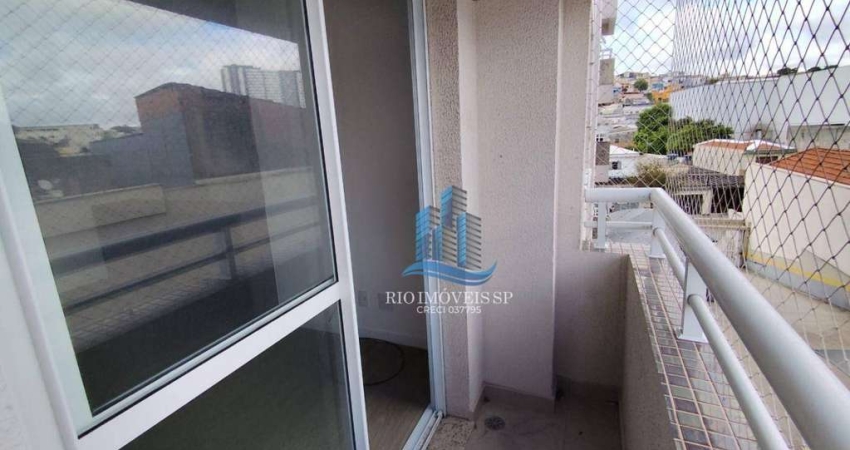 Apartamento com 2 dormitórios à venda, 47 m² por R$ 295.000,00 - Vila Sacadura Cabral - Santo André/SP