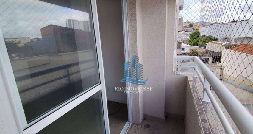 Apartamento com 2 dormitórios à venda, 47 m² por R$ 295.000,00 - Vila Sacadura Cabral - Santo André/SP