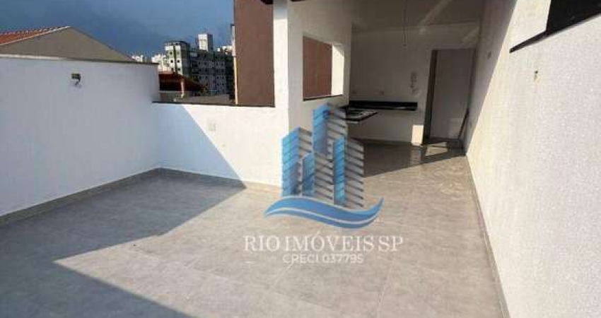 Cobertura com 2 dormitórios à venda, 90 m² por R$ 470.000,00 - Santa Maria - Santo André/SP