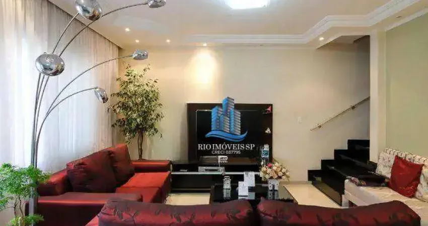 Sobrado com 3 dormitórios à venda, 191 m² por R$ 940.000,00 - Boa Vista - São Caetano do Sul/SP