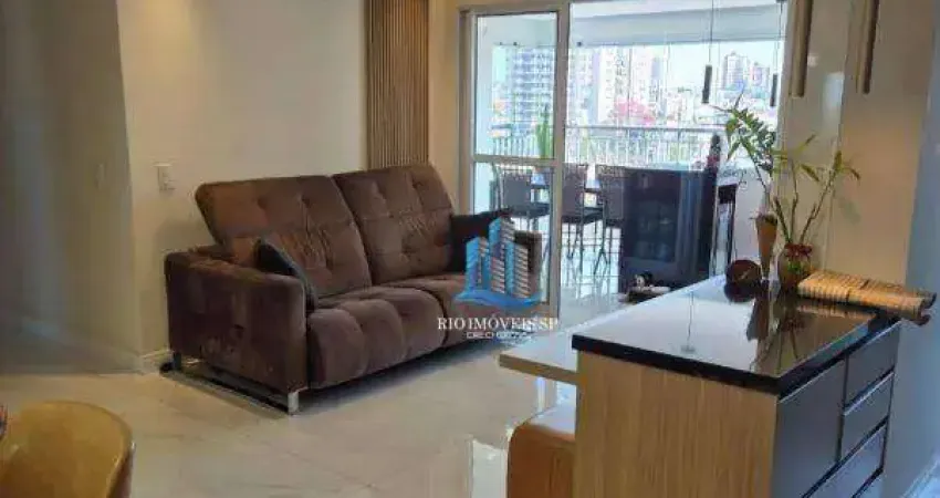 Apartamento com 3 dormitórios à venda, 113 m² por R$ 1.400.000,00 - Jardim Bela Vista - Santo André/SP