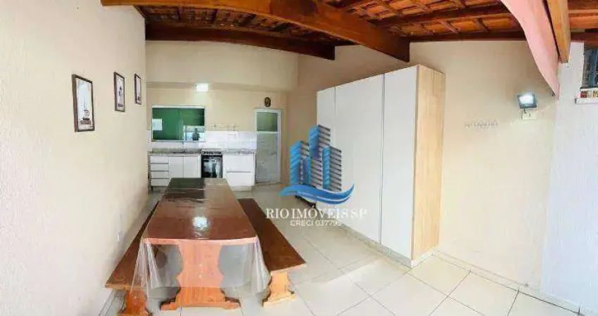 Cobertura com 3 dormitórios à venda, 166 m² por R$ 790.000 - Campestre - Santo André/SP