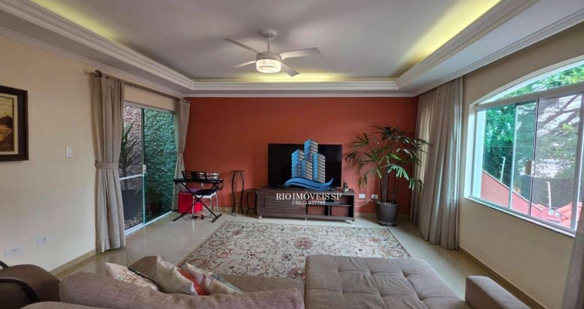 Sobrado com 3 dormitórios à venda, 296 m² por R$ 1.750.000 - Cerâmica - São Caetano do Sul/SP