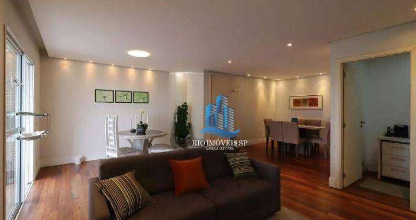 Apartamento com 3 dormitórios à venda, 136 m² por R$ 1.380.000,00 - Campestre - Santo André/SP