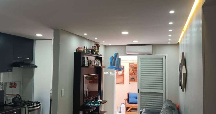 Apartamento com 3 dormitórios à venda, 76 m² por R$ 600.000 - Nova Gerti - São Caetano do Sul/SP