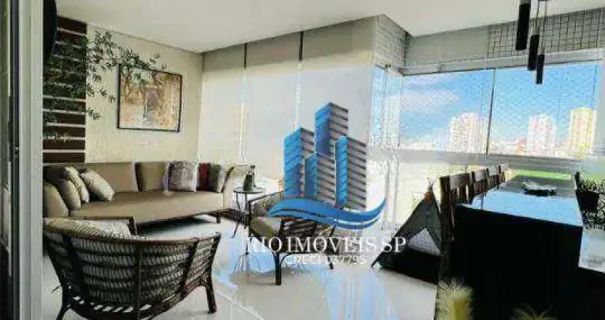 Apartamento com 3 dormitórios à venda, 158 m² por r$ 2.200.000,00 - barcelona - são caetano do sul/sp