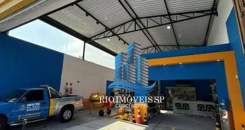 Galpão à venda, 348 m² por r$ 2.400.000,00 - fundação - são caetano do sul/sp