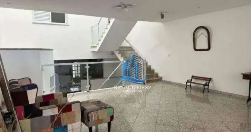 Sobrado com 4 dormitórios à venda, 323 m² por r$ 2.600.000,00 - vila bastos - santo andré/sp