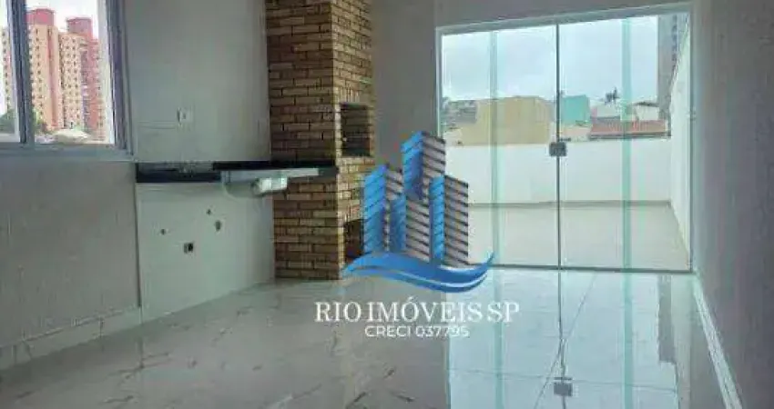 Cobertura com 3 dormitórios à venda, 172 m² por r$ 970.000,00 - santa maria - santo andré/sp
