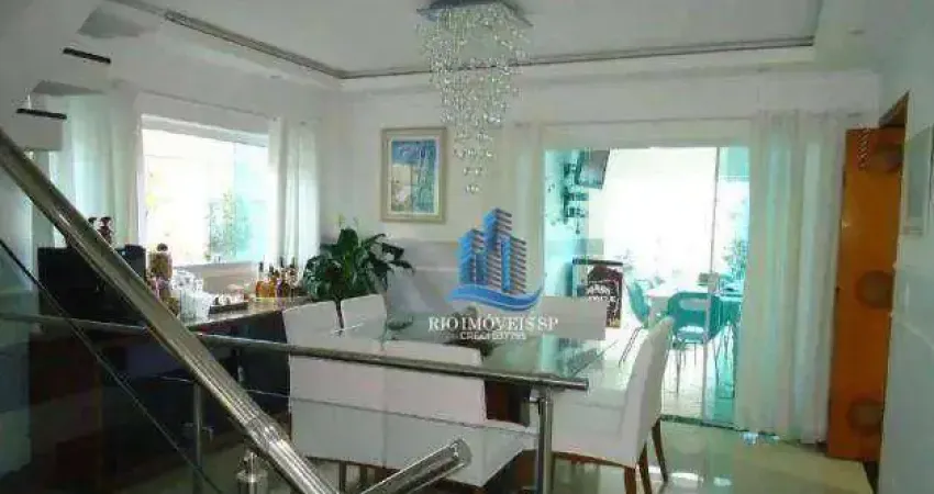 Sobrado com 5 dormitórios à venda, 405 m² por r$ 3.600.000,00 - jardim são caetano - são caetano do sul/sp