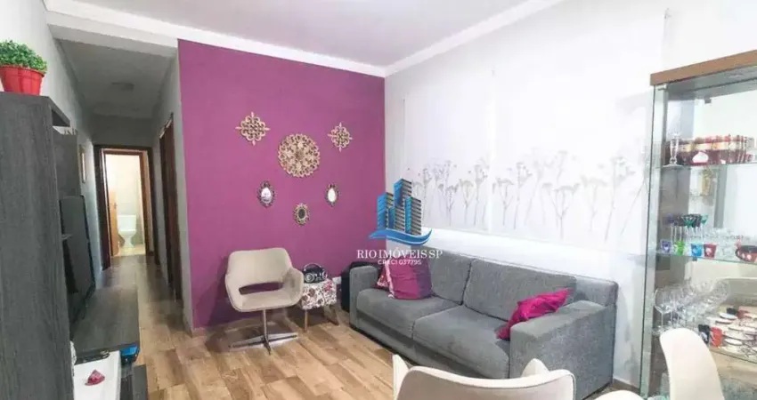 Apartamento com 2 dormitórios à venda, 75 m² por r$ 405.000,00 - campestre - santo andré/sp