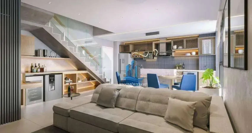 Apartamento com 3 dormitórios à venda, 90 m² por r$ 1.021.000 - jardim - santo andré/sp