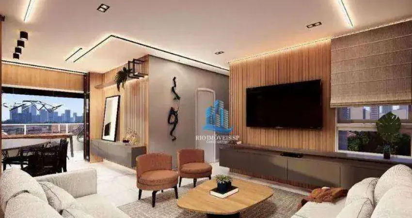 Apartamento com 3 dormitórios à venda, 94 m² por r$ 935.000,00 - vila valparaíso - santo andré/sp