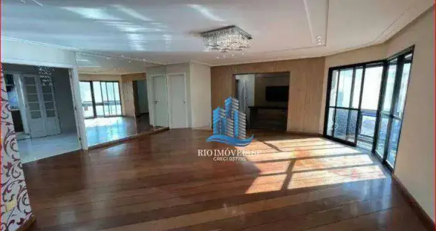 Apartamento com 4 dormitórios à venda, 220 m² por r$ 1.280.000 - jardim - santo andré/sp