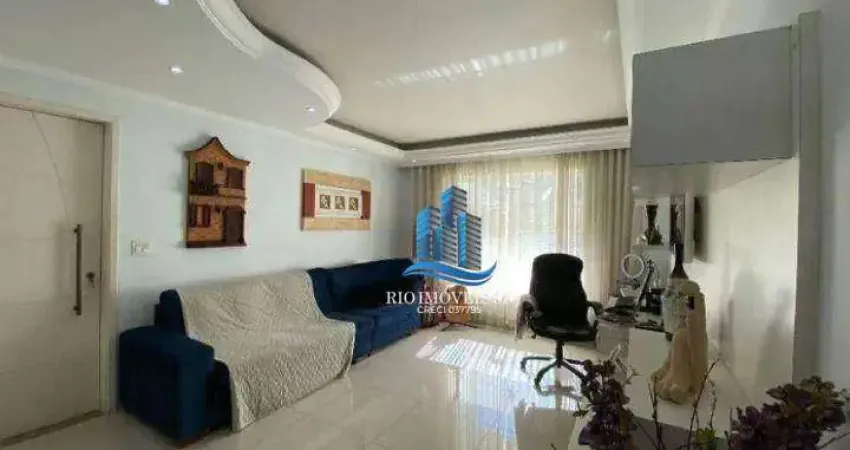 Sobrado com 3 dormitórios à venda, 225 m² por r$ 1.600.000,00 - vila valparaíso - santo andré/sp