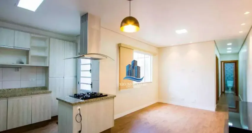 Apartamento com 2 dormitórios à venda, 70 m² por r$ 530.000,00 - campestre - santo andré/sp