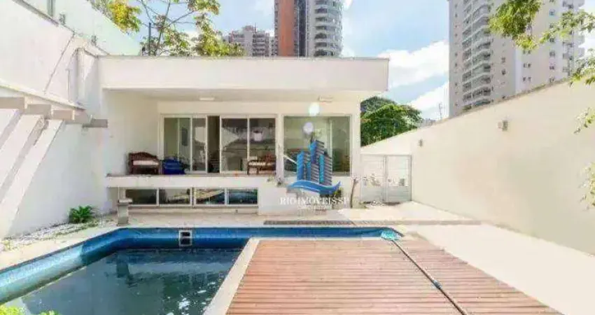 Sobrado com 3 dormitórios à venda, 384 m² por r$ 3.600.000,00 - jardim - santo andré/sp