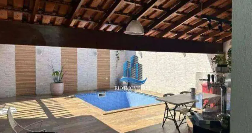 Sobrado com 4 dormitórios à venda, 299 m² por R$ 3.000.000,00 - Jardim - Santo André/SP