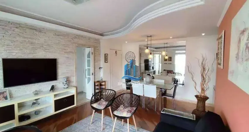 Apartamento com 3 dormitórios à venda, 106 m² por R$ 850.000,00 - Santa Paula - São Caetano do Sul/SP