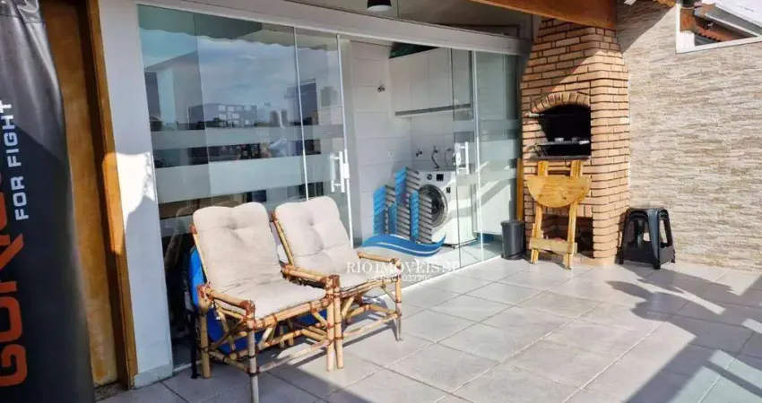 Cobertura com 2 dormitórios à venda, 104 m² por R$ 650.000,00 - Campestre - Santo André/SP
