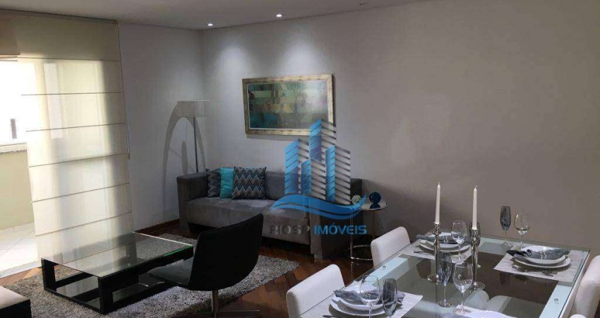Apartamento com 3 dormitórios à venda, 121 m² por R$ 1.254.000,00 - Olímpico - São Caetano do Sul/SP