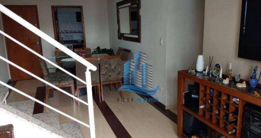 Cobertura com 3 dormitórios à venda, 166 m² por R$ 725.000,00 - Nova Gerti - São Caetano do Sul/SP