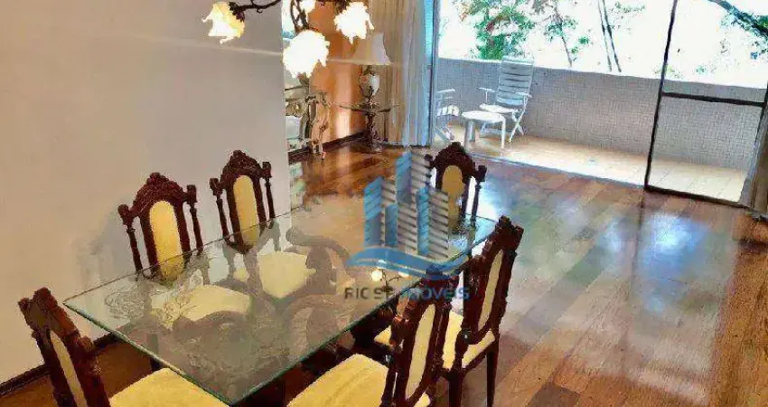 Apartamento com 3 dormitórios à venda, 160 m² por r$ 750.000,00 - vila bastos - santo andré/sp