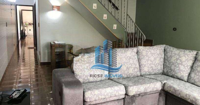 Sobrado com 4 dormitórios à venda, 257 m² por R$ 750.000,00 - Vila Palmares - Santo André/SP