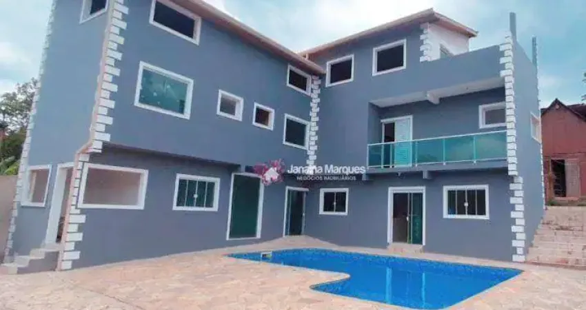 Chácara com 4 dormitórios à venda, 1080 m² por r$ 850.000,00 - pousada bandeirantes - araçariguama/sp